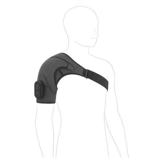 Electric heating shoulder pads for gym use