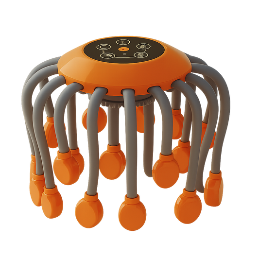 Electric Head Massager with 20-Claw Vibration