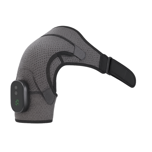 Electric heating shoulder pads for gym use